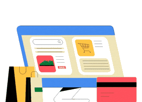 Ecommerce Website Development Animation