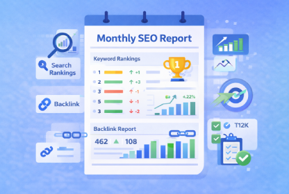 Monthly Reporting on SEO Activities